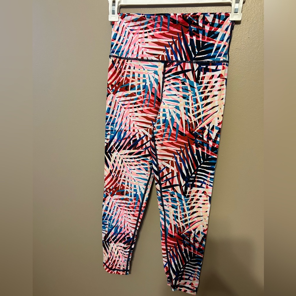 Aerie Multicolor Abstract Leggings